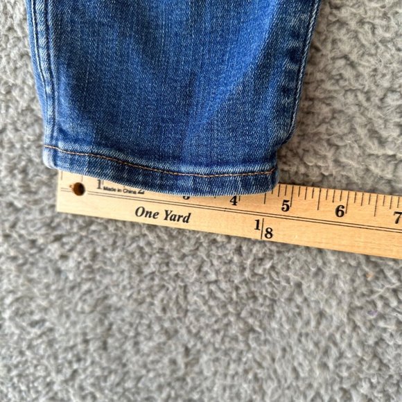 Madewell Jeans Women's 32 Blue 10" High Rise Roadtripper Tapered Breathable - Picture 8 of 16